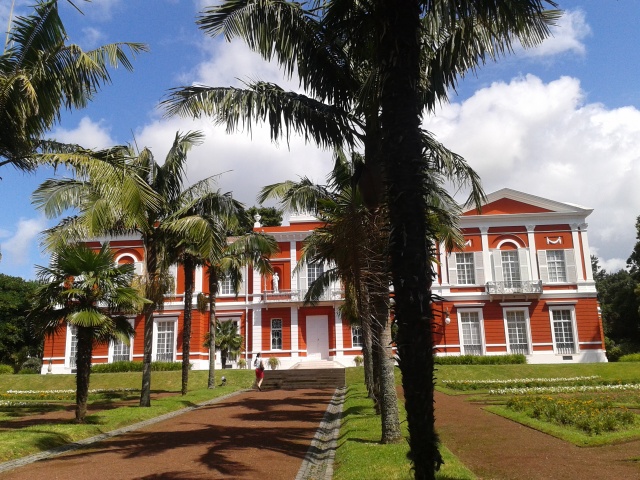 Pałac Sant'ana w parku Jose do Canto 